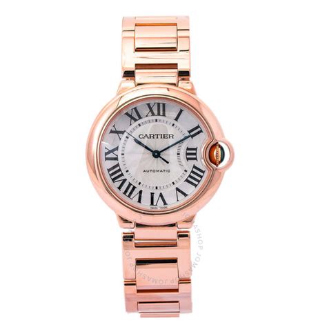 Cartier Ballon Bleu Automatic Silver Dial Ladies Watch 3003